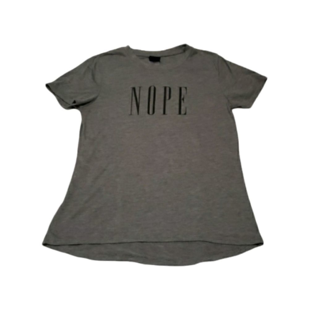 NOPE graphic short sleeve tee